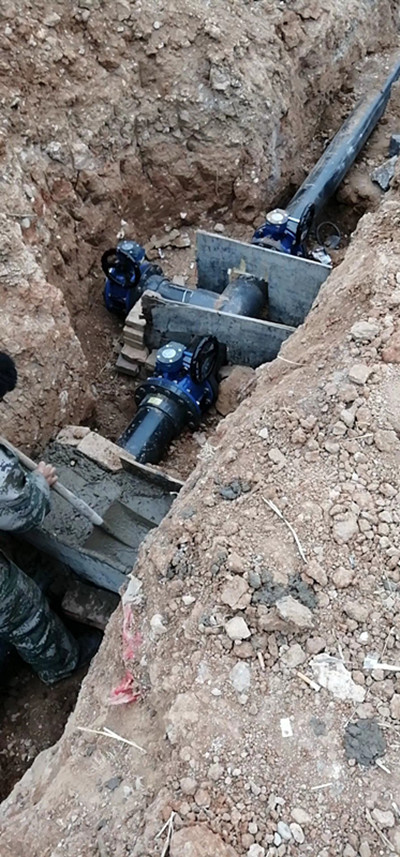 管道連接處支墩固